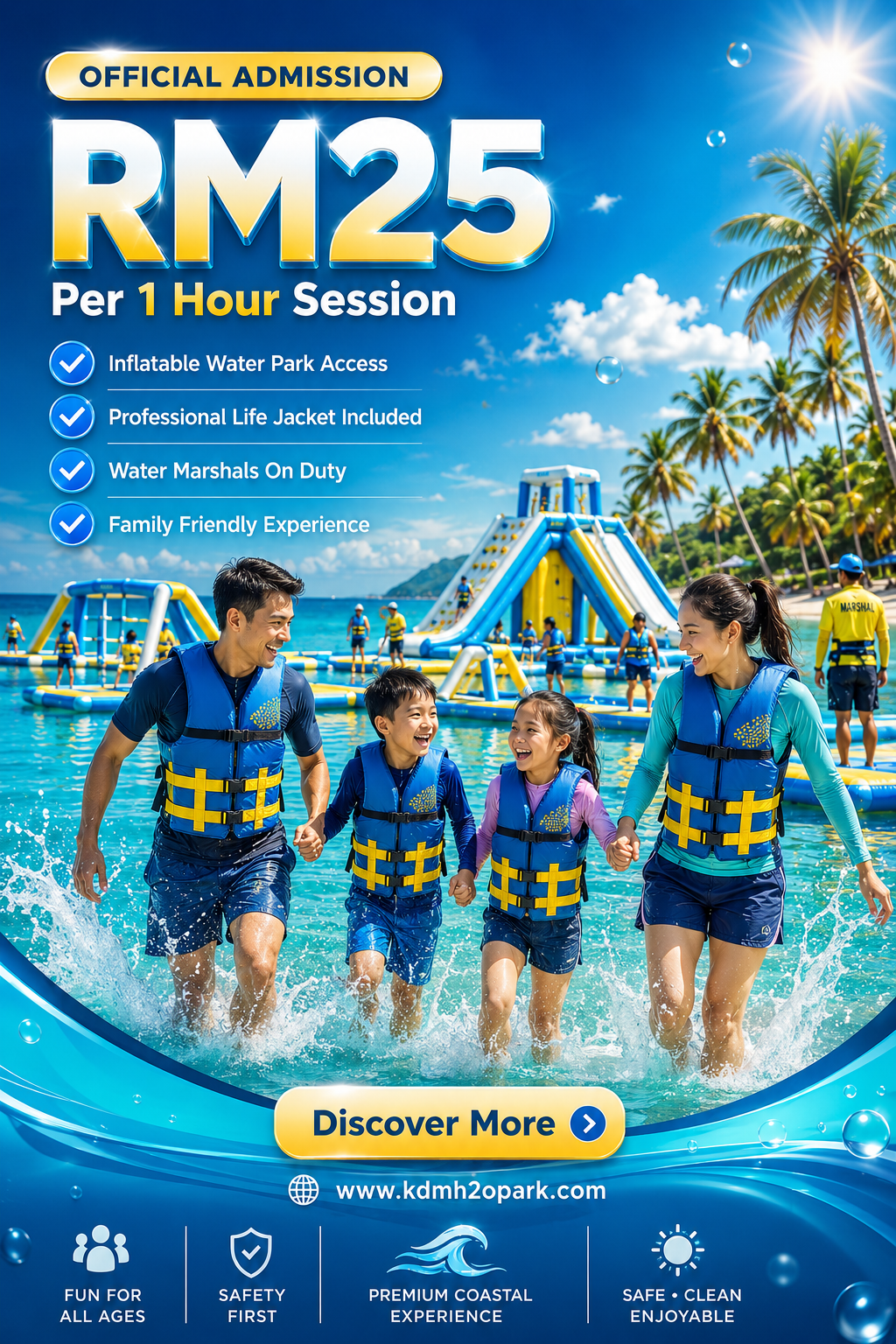 KDM H2O Park Admission